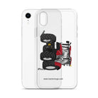 The Tractor Mugs Store Case IH Maxxum 150 Activedrive 8 | Clear Case for iPhone® Quality Farmers Merch