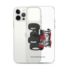 The Tractor Mugs Store Case IH Maxxum 150 Activedrive 8 | Clear Case for iPhone® Quality Farmers Merch