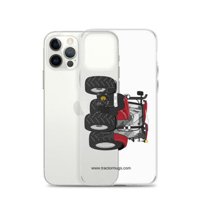 The Tractor Mugs Store Case IH Maxxum 150 Activedrive 8 | Clear Case for iPhone® Quality Farmers Merch