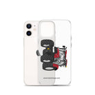 The Tractor Mugs Store Case IH Maxxum 150 Activedrive 8 | Clear Case for iPhone® Quality Farmers Merch
