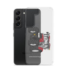 The Tractor Mugs Store Case IH Maxxum 150 Activedrive 8 | Clear Case for Samsung® Quality Farmers Merch