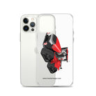 The Tractor Mugs Store Case IH Quadtrac 715 | Clear Case for iPhone® Quality Farmers Merch