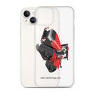 The Tractor Mugs Store Case IH Quadtrac 715 | Clear Case for iPhone® Quality Farmers Merch