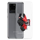 The Tractor Mugs Store Case IH Quadtrac 715 | Clear Case for Samsung® Quality Farmers Merch