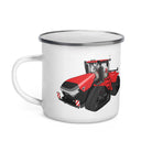 The Tractor Mugs Store Case IH Quadtrac 715 | Enamel Mug Quality Farmers Merch