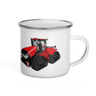 The Tractor Mugs Store Case IH Quadtrac 715 | Enamel Mug Quality Farmers Merch