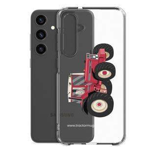 The Tractor Mugs Store Case International 1455 XL | Clear Case for Samsung® Quality Farmers Merch