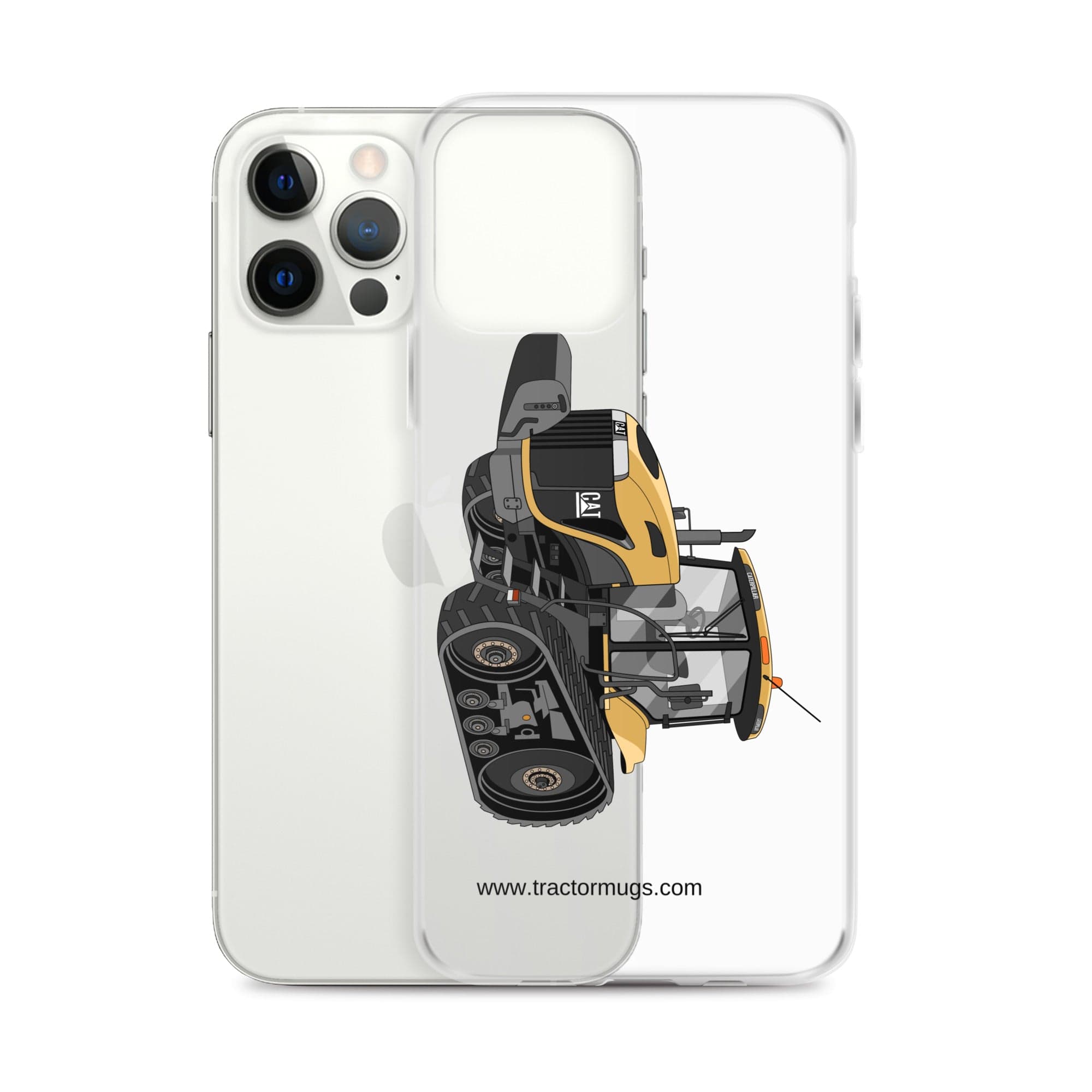 The Tractor Mugs Store Challenger NT765A Crawler | Clear Case for iPhone® Quality Farmers Merch
