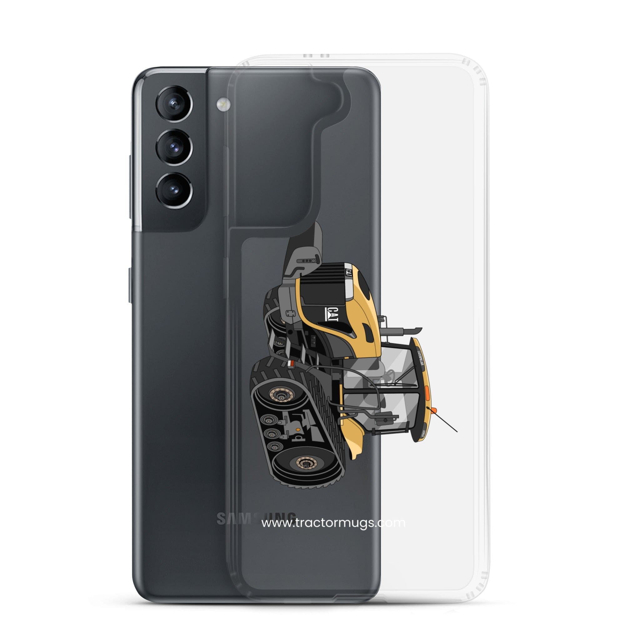 The Tractor Mugs Store Challenger NT765A Crawler | Clear Case for Samsung® Quality Farmers Merch