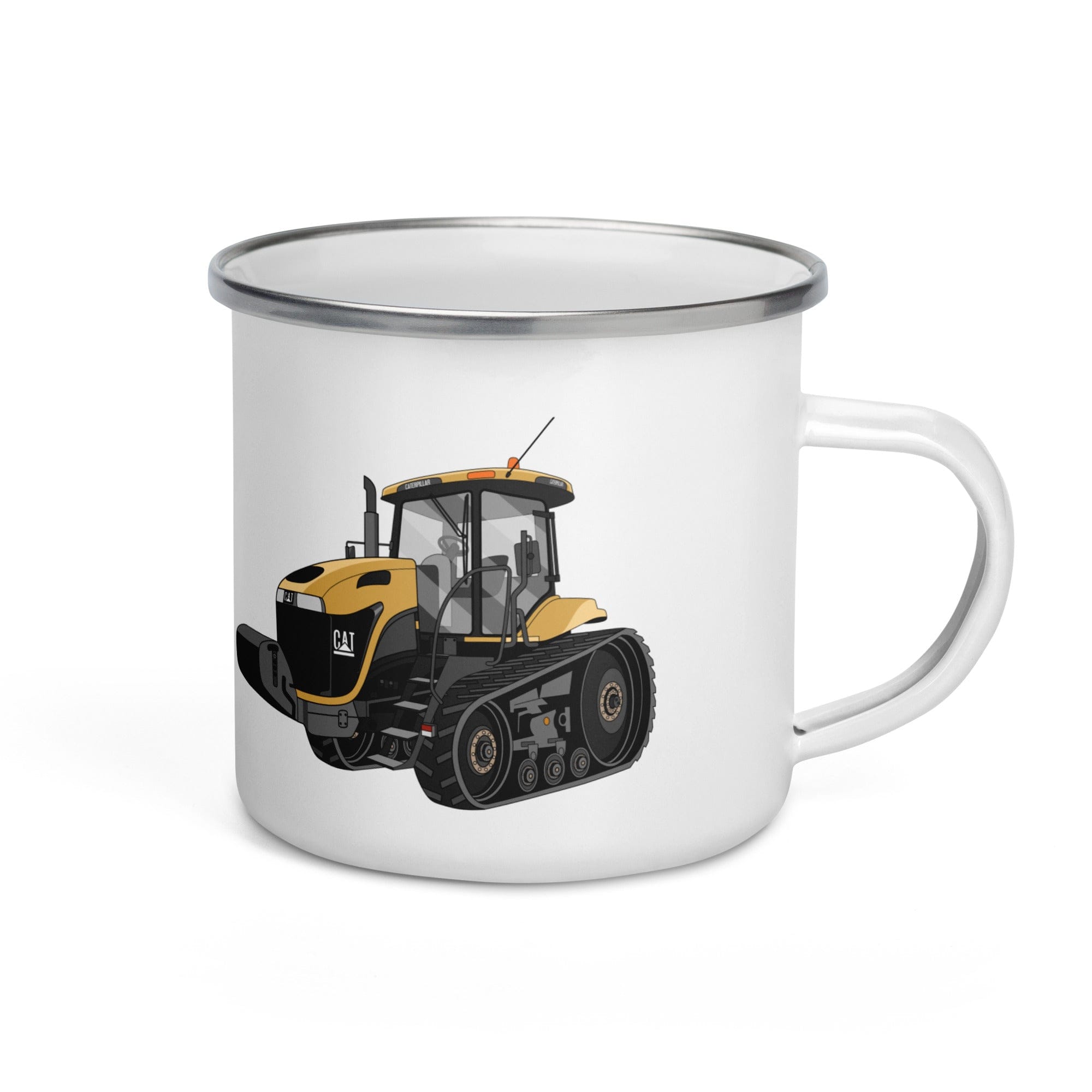 The Tractor Mugs Store Challenger NT765A Crawler | Enamel Mug Quality Farmers Merch