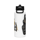 The Tractor Mugs Store Challenger NT765A Crawler | Stainless steel water bottle with a straw lid Quality Farmers Merch