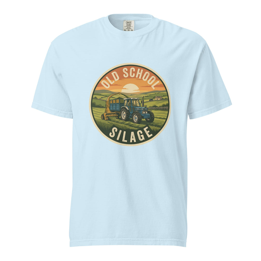The Tractor Mugs Store Chambray / S Ford 7810 Old School Silage | Unisex Premium T-shirt Quality Farmers Merch
