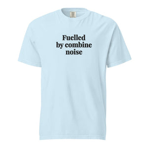 The Tractor Mugs Store Chambray / S Fuelled by Combine Noise | Unisex Premium T-shirt Quality Farmers Merch