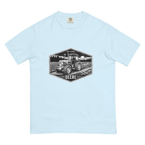The Tractor Mugs Store Chambray / S John Deere 3350 OLD SCHOOL DEERE Moose | Unisex Premium T-shirt Quality Farmers Merch