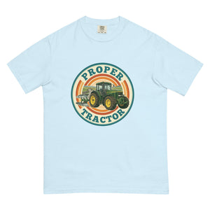 The Tractor Mugs Store Chambray / S John Deere 7710 PROPER TRACTOR | Unisex Premium T-shirt Quality Farmers Merch