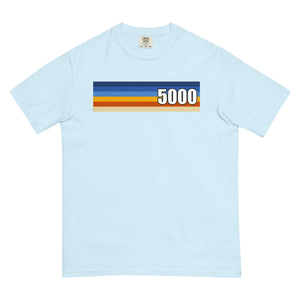 The Tractor Mugs Store Chambray / S Retro Stripes 5000 | Unisex Premium T-shirt Quality Farmers Merch