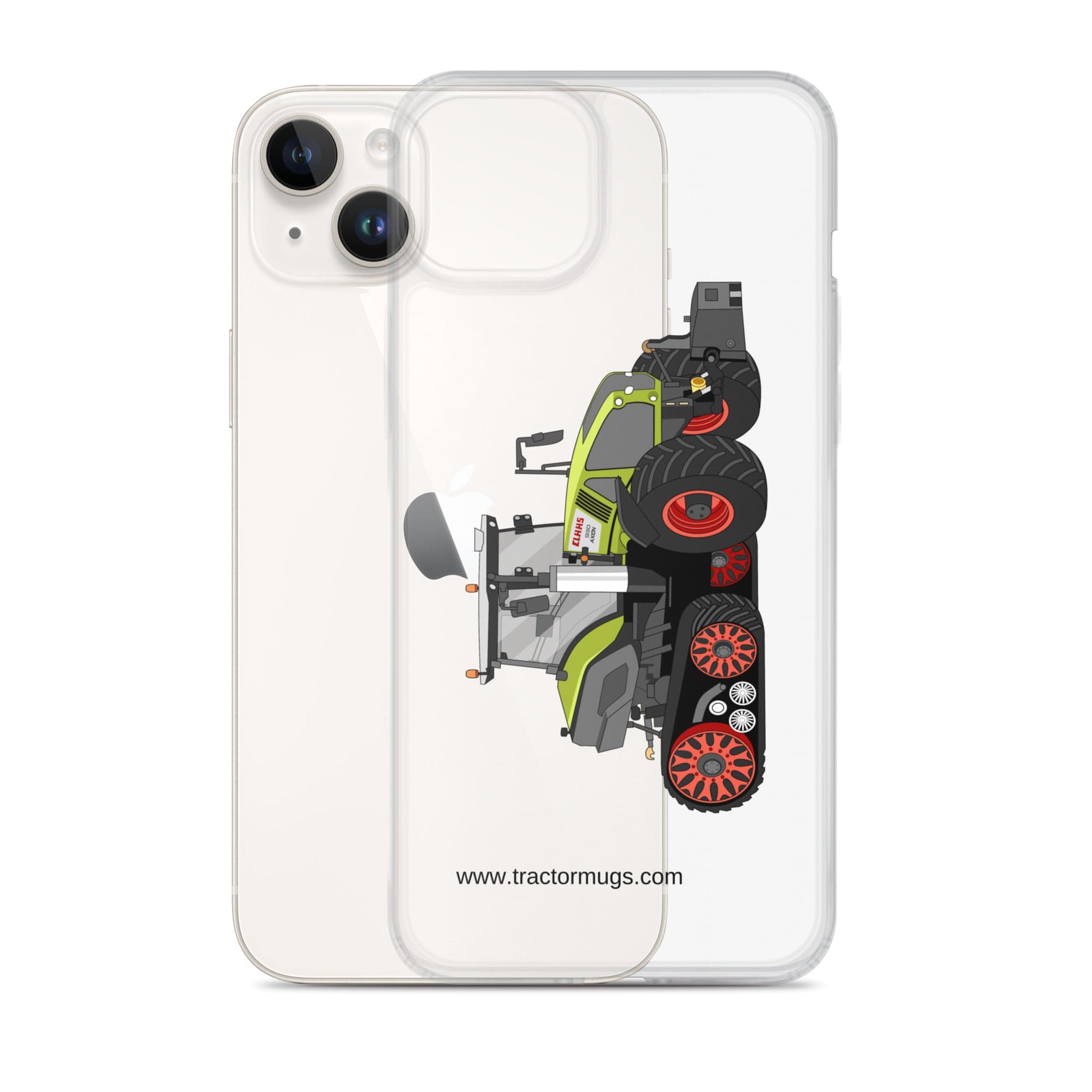 The Tractor Mugs Store Class Axion 930 | Clear Case for iPhone® Quality Farmers Merch