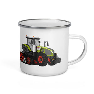 The Tractor Mugs Store Class Axion 930 | Enamel Mug Quality Farmers Merch