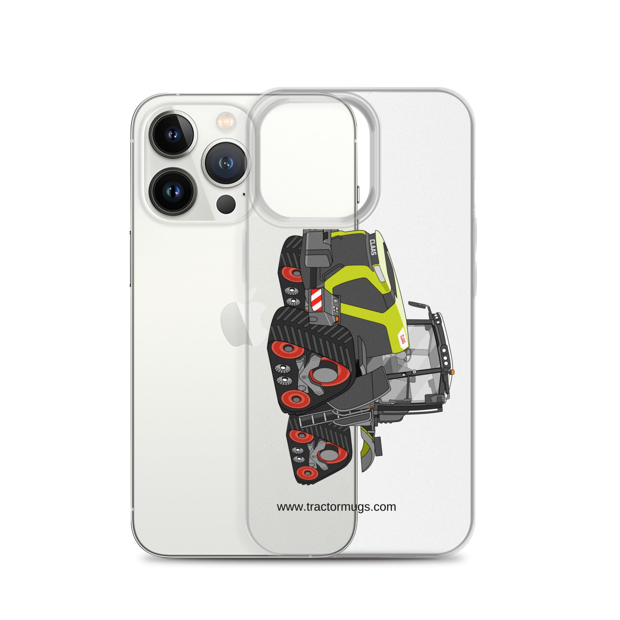 The Tractor Mugs Store Class Terion 12.650 Terra Trac | Clear Case for iPhone® Quality Farmers Merch