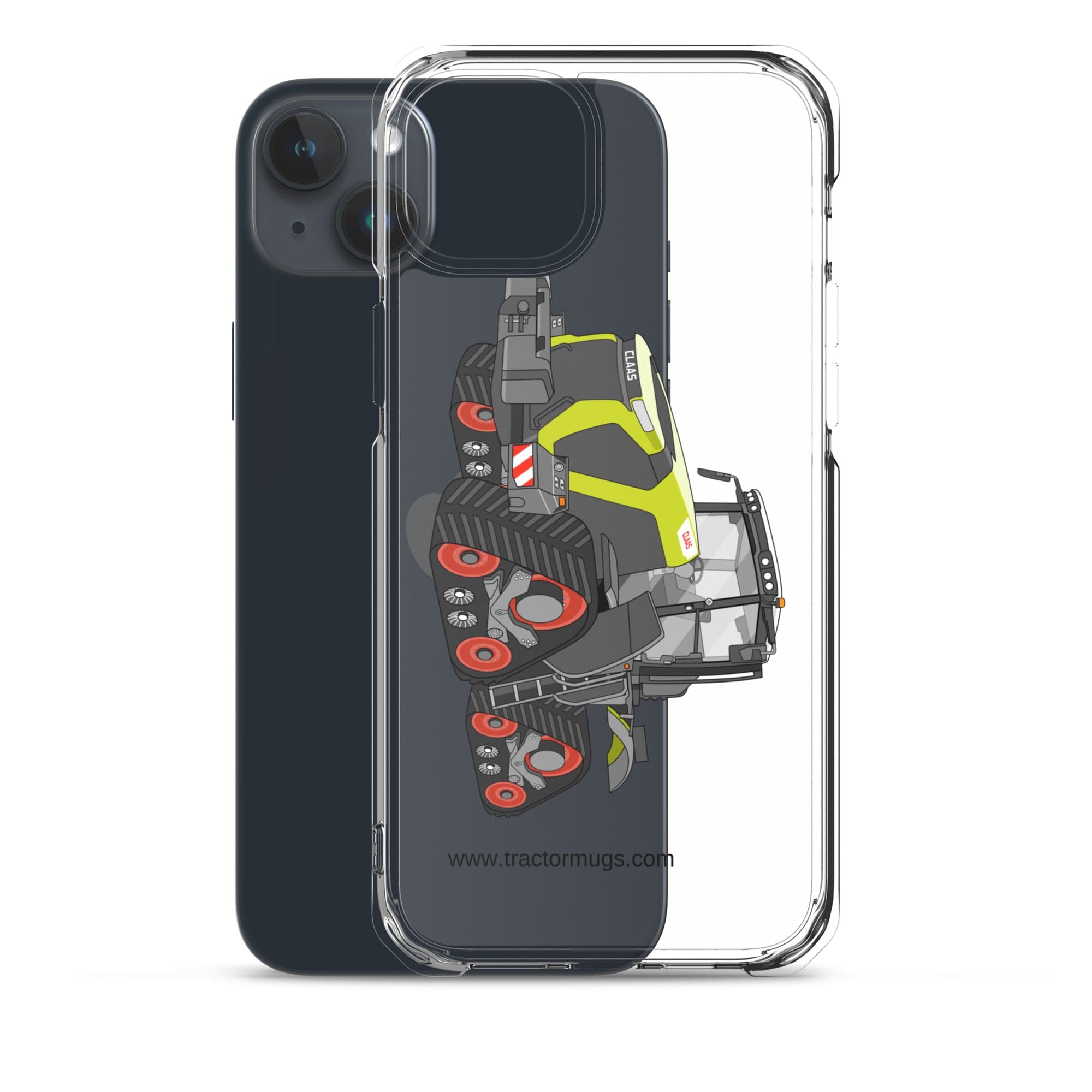 The Tractor Mugs Store Class Terion 12.650 Terra Trac | Clear Case for iPhone® Quality Farmers Merch
