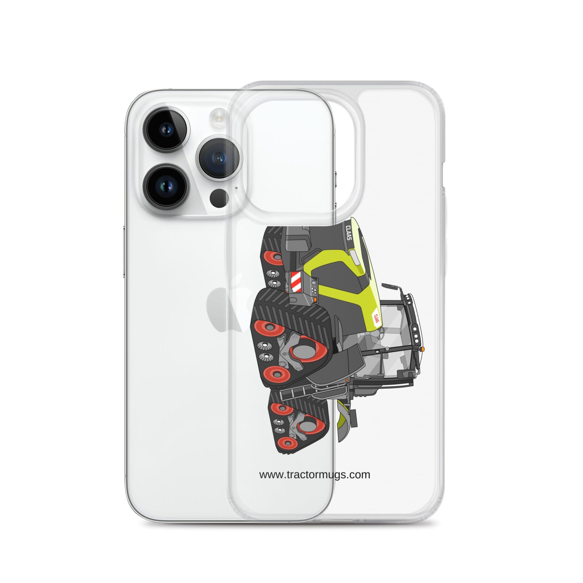 The Tractor Mugs Store Class Terion 12.650 Terra Trac | Clear Case for iPhone® Quality Farmers Merch