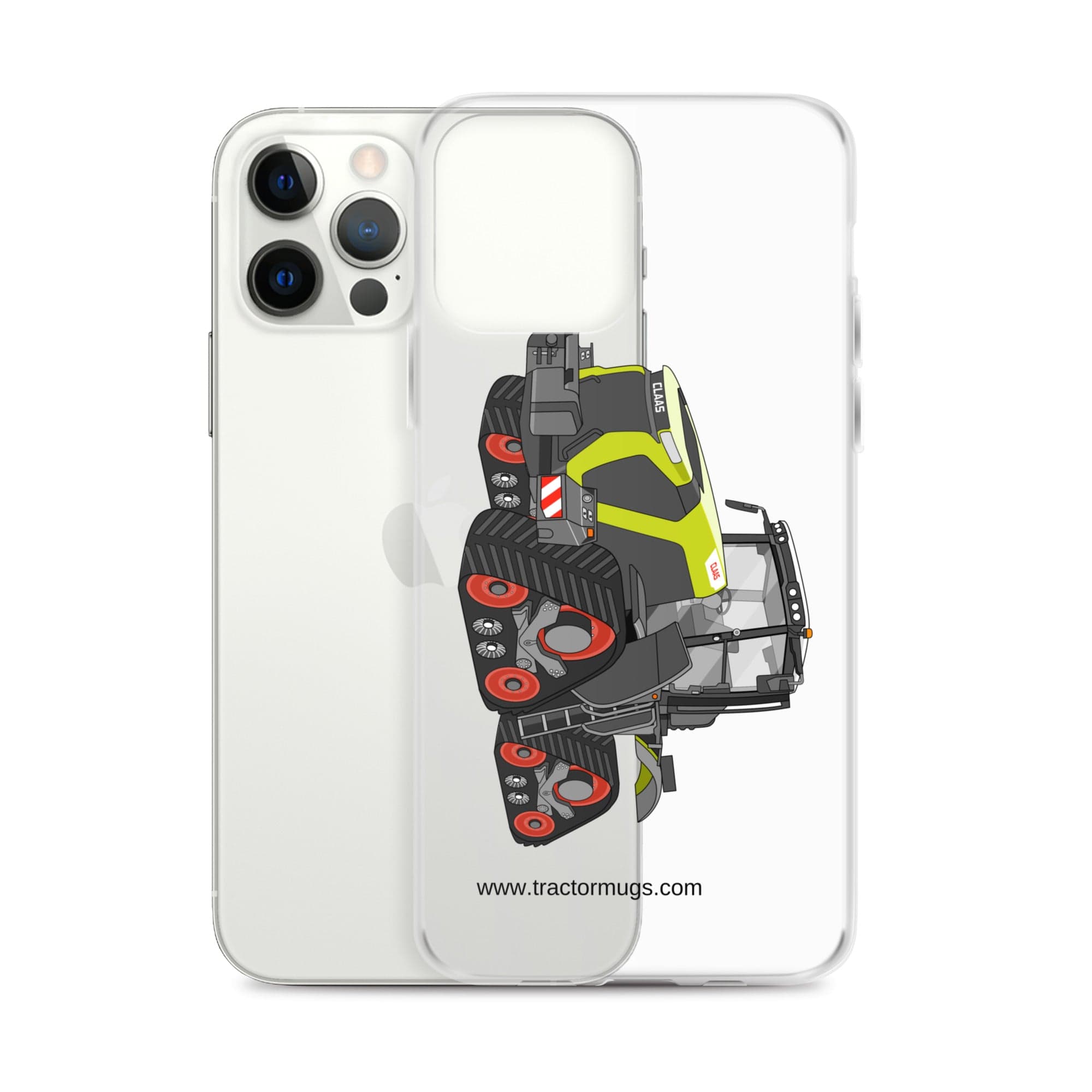 The Tractor Mugs Store Class Terion 12.650 Terra Trac | Clear Case for iPhone® Quality Farmers Merch