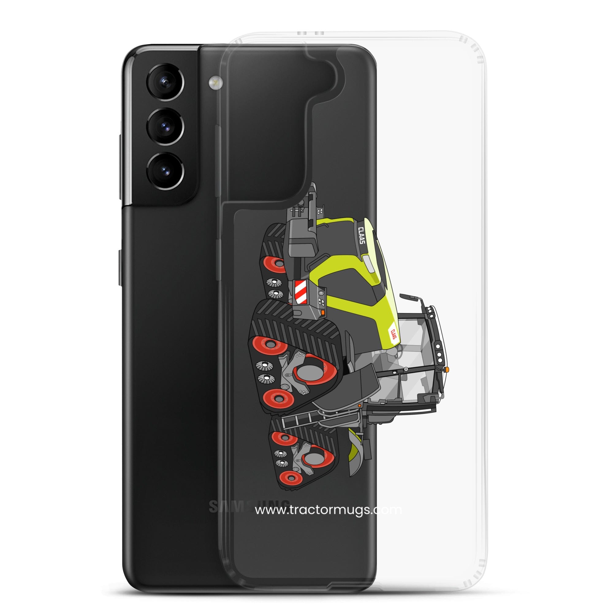 The Tractor Mugs Store Class Terion 12.650 Terra Trac | Clear Case for Samsung® Quality Farmers Merch