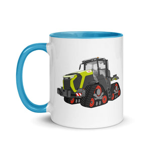 The Tractor Mugs Store Class Terion 12.650 Terra Trac | Mug with Color Inside Quality Farmers Merch