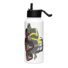 The Tractor Mugs Store Class Terion 12.650 Terra Trac | Stainless steel water bottle with a straw lid Quality Farmers Merch
