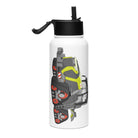 The Tractor Mugs Store Class Terion 12.650 Terra Trac | Stainless steel water bottle with a straw lid Quality Farmers Merch