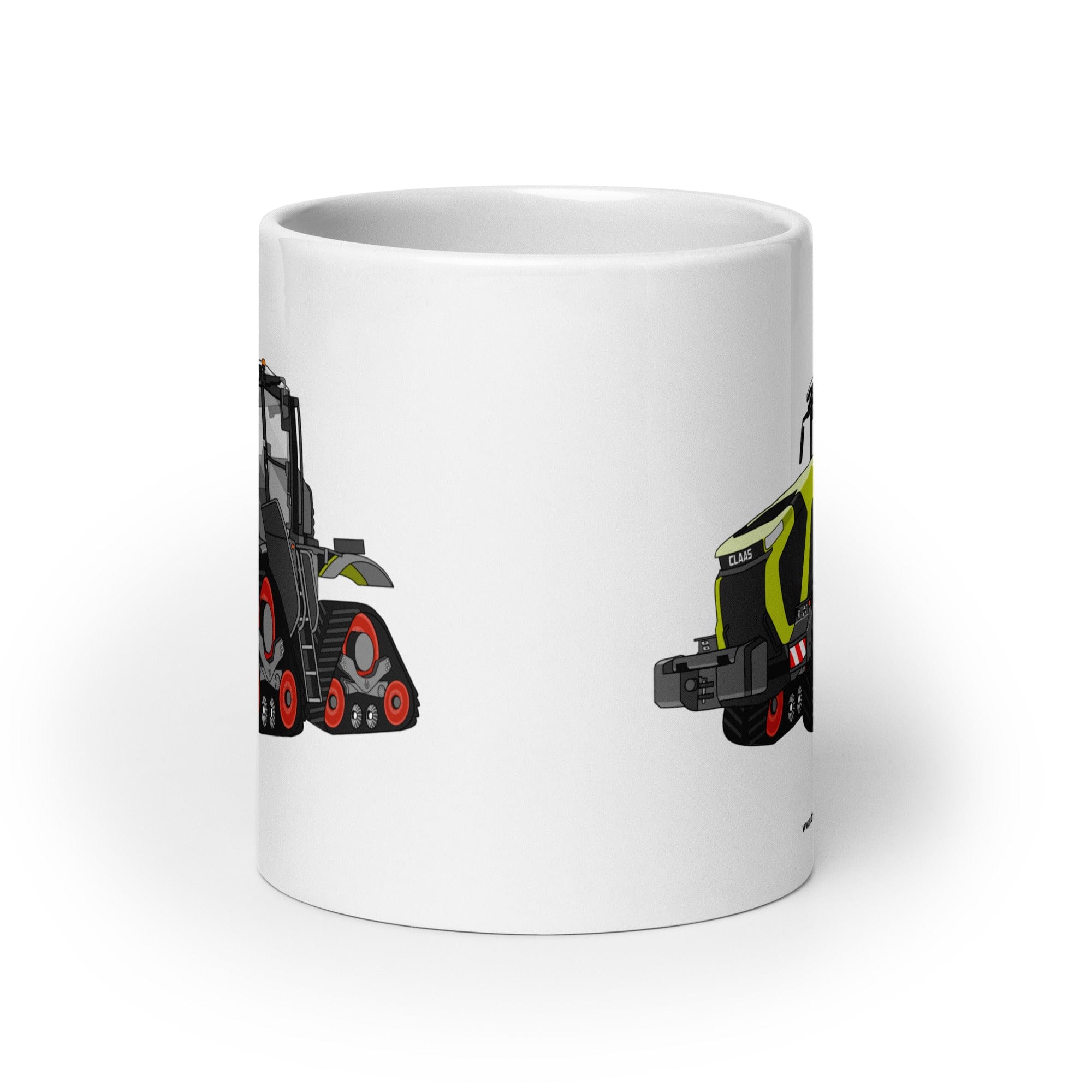 The Tractor Mugs Store Class Terion 12.650 Terra Trac | White glossy mug Quality Farmers Merch