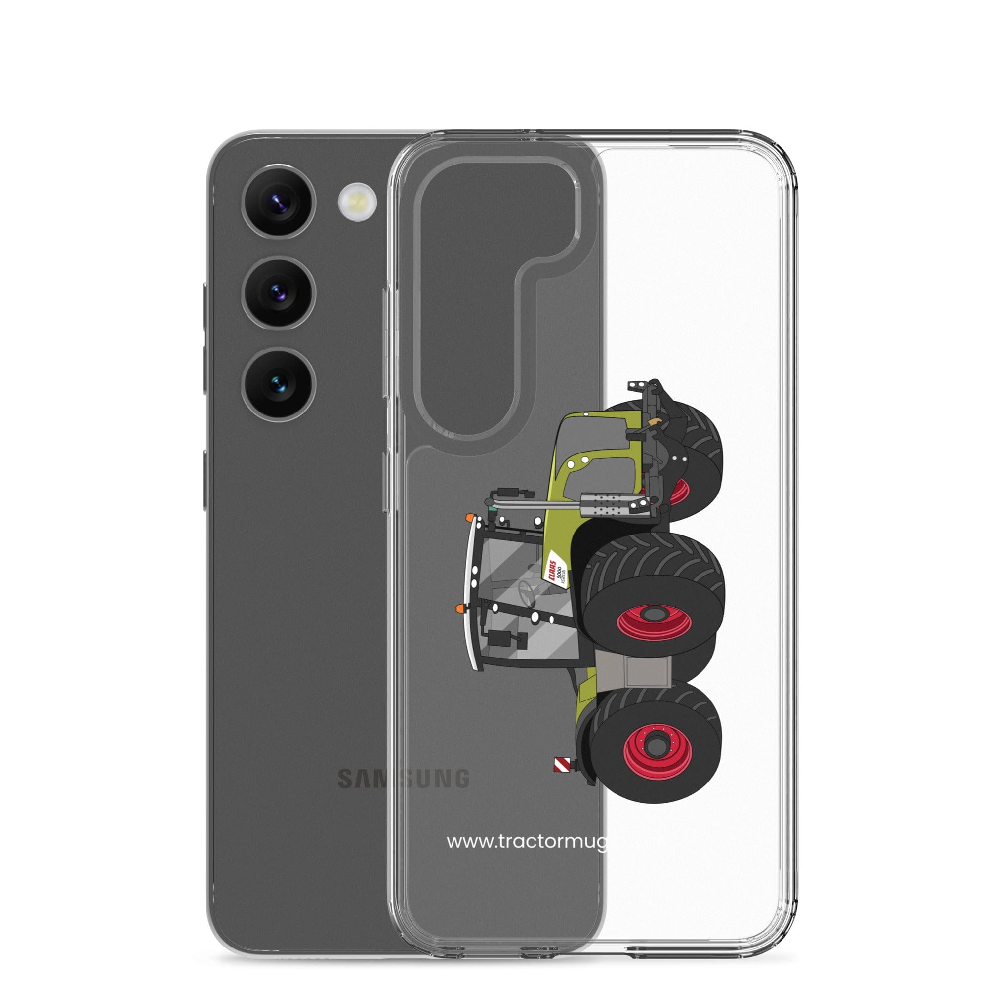 The Tractor Mugs Store Class Xerion 5000 | Clear Case for Samsung® Quality Farmers Merch
