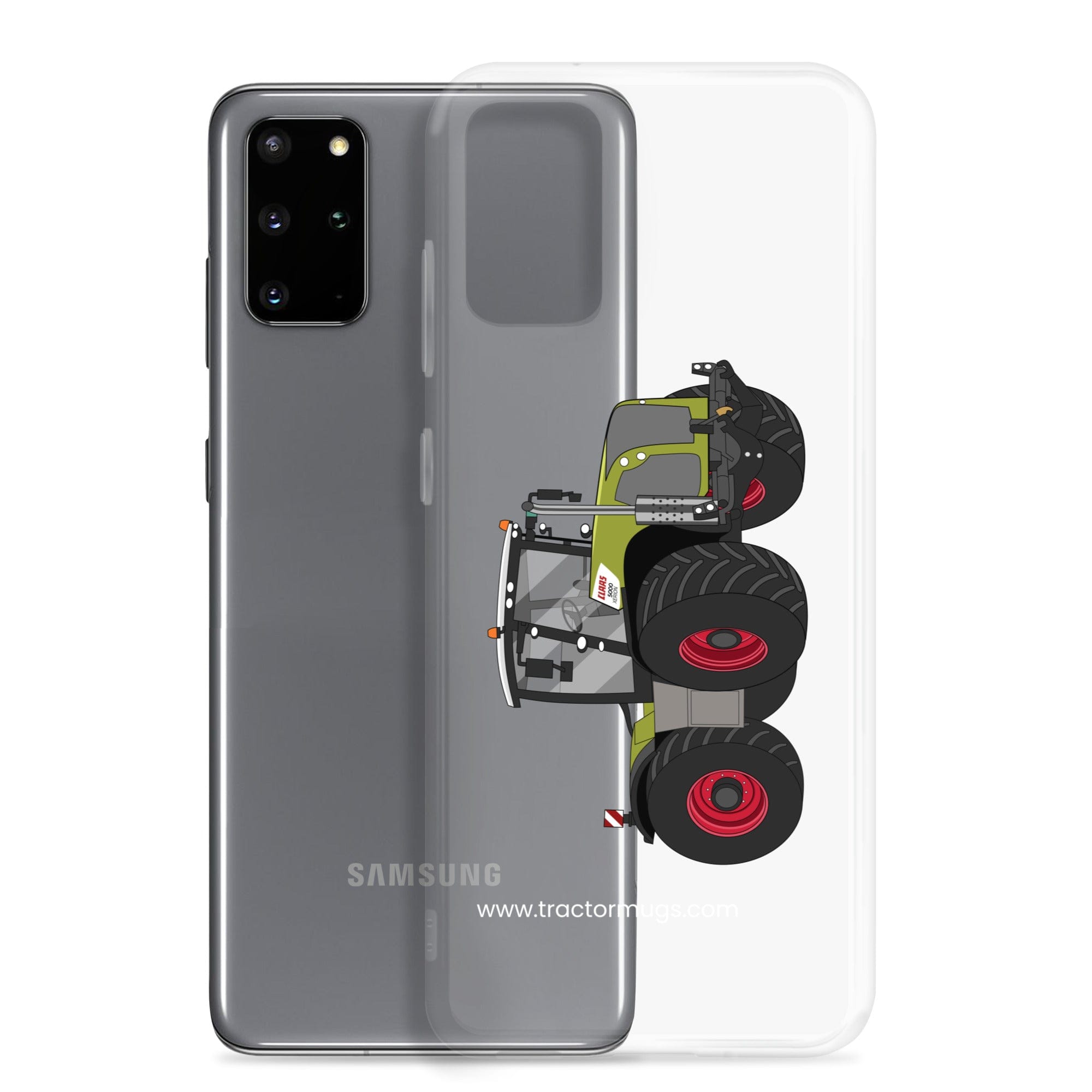 The Tractor Mugs Store Class Xerion 5000 | Clear Case for Samsung® Quality Farmers Merch