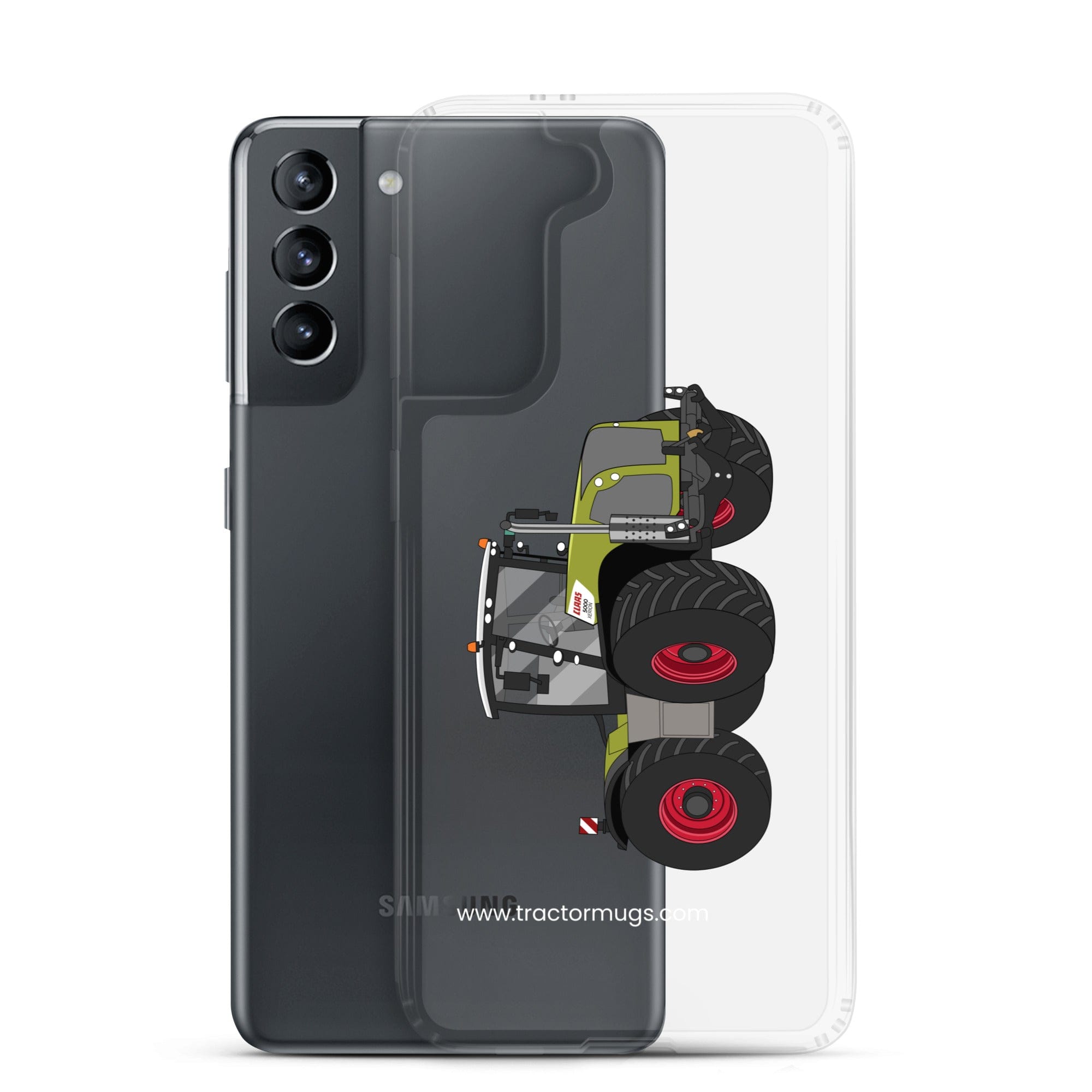 The Tractor Mugs Store Class Xerion 5000 | Clear Case for Samsung® Quality Farmers Merch