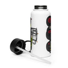 The Tractor Mugs Store Class Xerion 5000 | Stainless steel water bottle with a straw lid Quality Farmers Merch