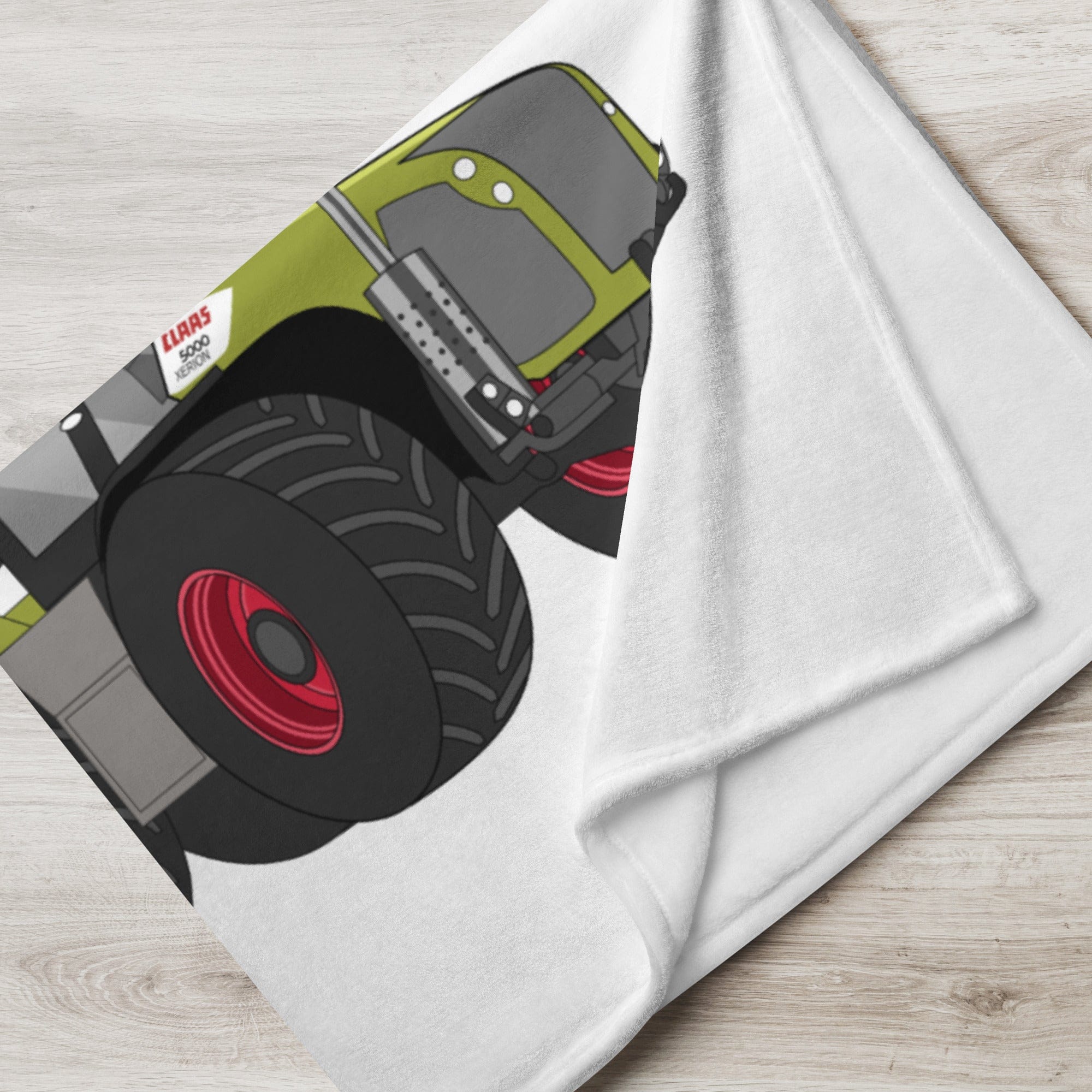 The Tractor Mugs Store Class Xerion 5000 | Throw Blanket Quality Farmers Merch