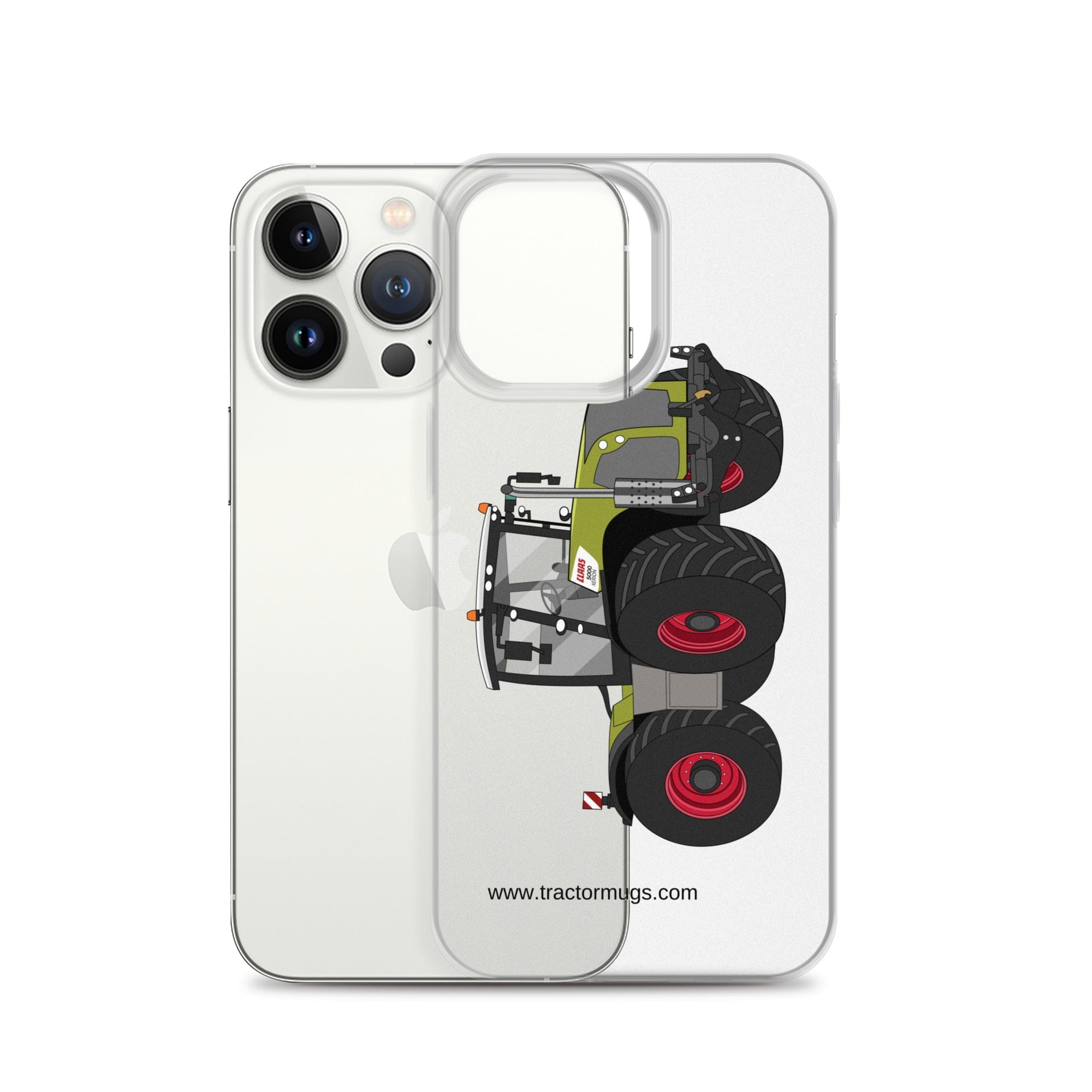 The Tractor Mugs Store Class Xerion 5000 Tractor VC | Clear Case for iPhone® Quality Farmers Merch