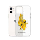 The Tractor Mugs Store Clayson 8060 Combine Harvester | Clear Case for iPhone® Quality Farmers Merch