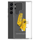 The Tractor Mugs Store Clayson 8060 Combine Harvester | Clear Case for Samsung® Quality Farmers Merch