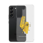The Tractor Mugs Store Clayson 8060 Combine Harvester | Clear Case for Samsung® Quality Farmers Merch
