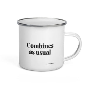 The Tractor Mugs Store Combines as Usual | Enamel Mug Quality Farmers Merch