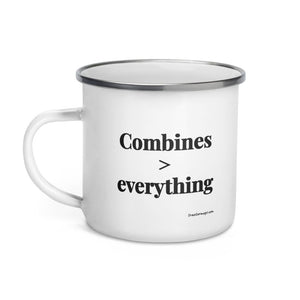 The Tractor Mugs Store Combines > Everything | Enamel Mug Quality Farmers Merch