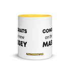 The Tractor Mugs Store Congrats On The New Massey | Mug with Color Inside Quality Farmers Merch