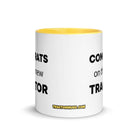 The Tractor Mugs Store Congrats On The New Tractor  | Mug with Color Inside Quality Farmers Merch