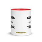 The Tractor Mugs Store Congrats On The New Tractor  | Mug with Color Inside Quality Farmers Merch