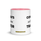 The Tractor Mugs Store Congrats On The New Tractor  | Mug with Color Inside Quality Farmers Merch