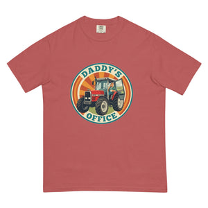 The Tractor Mugs Store Crimson Massey Ferguson 3075 DADDY'S OFFICE Retro | Unisex Premium T-shirt Quality Farmers Merch
