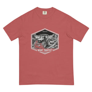 The Tractor Mugs Store Crimson / S New Holland TM 135 TRAFFIC WHAT TRAFFIC? Moose | Unisex Premium T-shirt Quality Farmers Merch