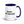 The Tractor Mugs Store Dark Blue Brain: 99% Farming | 15 oz Mug with Color Inside Quality Farmers Merch
