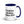 The Tractor Mugs Store Dark Blue Combine Spotting Comes First | 15 oz Mug with Color Inside Quality Farmers Merch